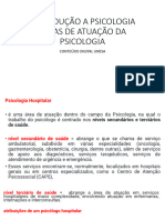 Introdução A Psicologia Areas de Atuaçao