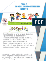 Principios de Comportamiento Infantil