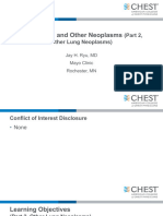 27 Mediastinal and Other Neoplasms Part 2 Other Lung Neoplasms