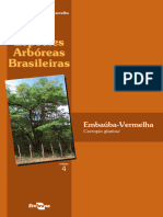 Especies Arboreas Brasileiras Vol 4 Embauba Vermelha