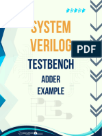 SystemVerilog Testbench Example - Adder