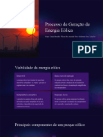 Processo de Geracao de Energia Eolica