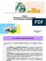 Tema 8 Impuestos Locales Sobre Actividades Econã Micas