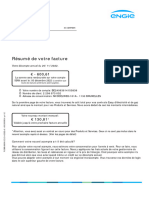 Résumé de Votre Facture: Comment Votre Nouvel Acompte A-T-Il Été Calculé?