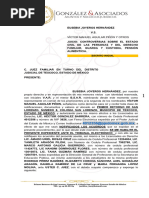 Demanda Inicial Guarda y Custodia Eusebia Joyeros Hernandez