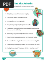 T e 1678268710 Find The Adverbs Activity Sheet - Ver - 1