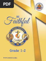 Grade 1-2 Be Faithful-Unlocked