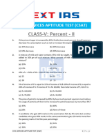 CSAT Class V