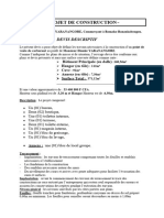 Devis D'escriptif Projet de Construction D'un Point Vente de Carburant M. Diongue Yaranagore