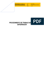 PTS Procedimiento de Trabajo Seguro Enfierrador Enfierradura