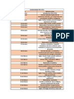 Cronograma Pre Icfes