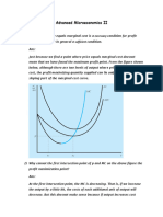 Advanced Microeconomics II Q & A