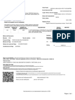 Datos Del Comprobante Que Ampara El Monto Total de La Operación