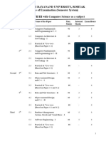 BSC Compuer SC 1st To 6th Sem