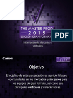 MasterPROD Mercados Verticales