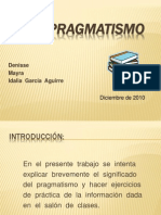 Presentacion Pragmatismo