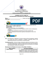 CPAR LAS-No.1 Q1 W1 Validated for-Bicol-Culture-Outputs September-14-2021