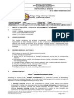 Part 1 - Strategic Analysis and Decision Making