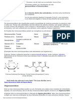 Carboidratos - o Que São, Função, Tipos e As Classificações - Manual Do Enem