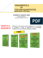 Quali and Quanti Research IHEP NEWEST