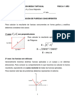 02 - Composición de Fuerzas Concurrentes