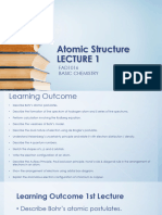 ATOMIC STRUCTURE 1 - Student