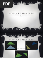 Similar Triangles