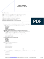 Class XI Accountancy Importaint Questions Sample Paper