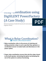 Relay Coordination Using Digsilent PowerFactory