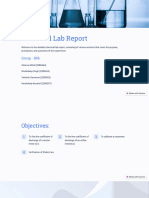 Chemical Lab Report