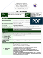 Daily Lesson Plan: School Grade Level Teacher Learning Area Time & Dates Quarter