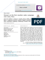 Valdivia Et Al. - 2021 - Dataset On The First Weather Radar Campaign Over L