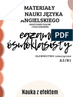 E8 Vocabulary 2021 PDF Nauka Z Efektem