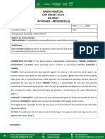 Os Parâmetros Sonoros Elementos Constitutivos Da Música Banda Marcial CEPI Ismael Silva de Jesus