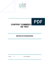 ELITT Notice Contrats Commercant CB Test v1.0