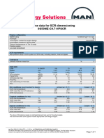 9S50ME-C9.7-HPSCR - LS - 112.0 - RPM - 12600 - KW HPSCR Dimensioning