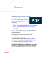 Licensing Information User Manual Oracle Big Data Connectors 1 10