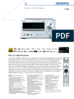 Network CD Receiver: Feel It in High Resolution