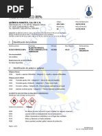 Hds - 5265 Acido Fórmico 88%