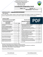 Evaluacion Diagnostica 3ero U Thamara