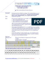 Warning: Chapter Test: Mathematical Reasoning Mathematics Course A Fall 2008: Maanvc08