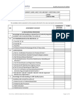 Form GMF Q-343A R3 Oral Assessment Guide For Aircraft Certifying Staff