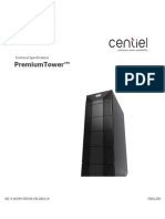 Centiel PremiumTower 10 To 60kW Technical Specification REV04