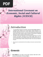 International Covenant On Economic Social and Cultural