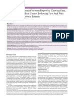 Comparative Assessment Between Ibuprofen, Chewing Gum, and Bite Wafers. Saudi