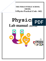 Physics Lab Manual