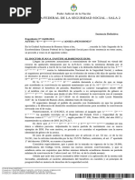 Jurisprudencia 2023 - Fallo E. G. S.-Pensión Derivada. Acreditación de Convivencia Del Causante Con Una Mujer Transgénero