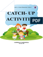 Catch - Up Activities