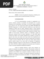 Jurisprudencia 2023 - Fallo J, G. M - Seguro de Renta Vitalicia Previsional Pactado en Dólares Estadounidenses