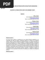 Falla en Una Linea de Producción de Una Planta Armadora